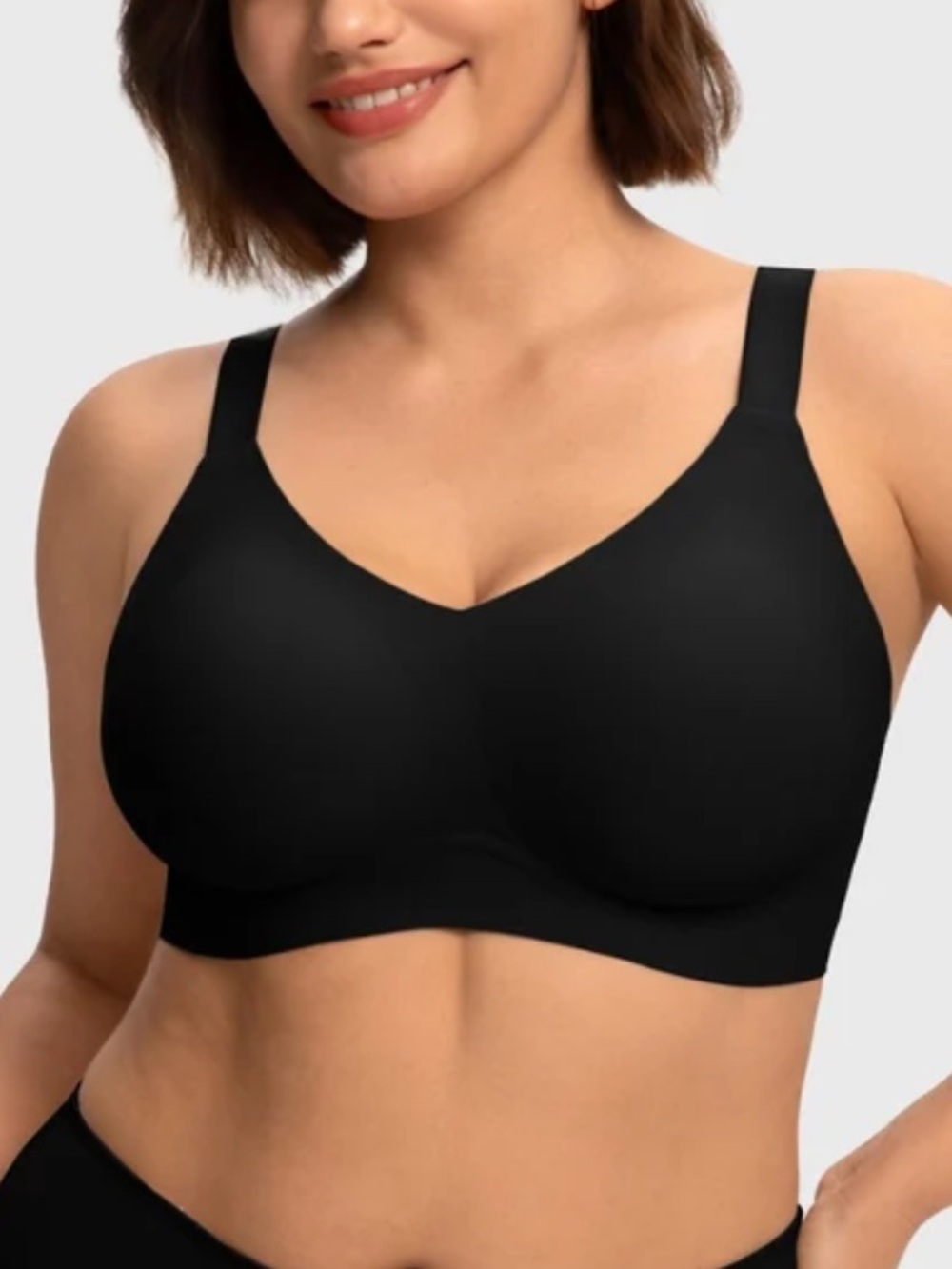HSIA Seamless Wireless Smooth Full Support Full Coverage All Day Comfort sz 4XL